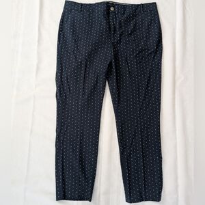 Tommy Hilfiger Navy Polka Dot Pants